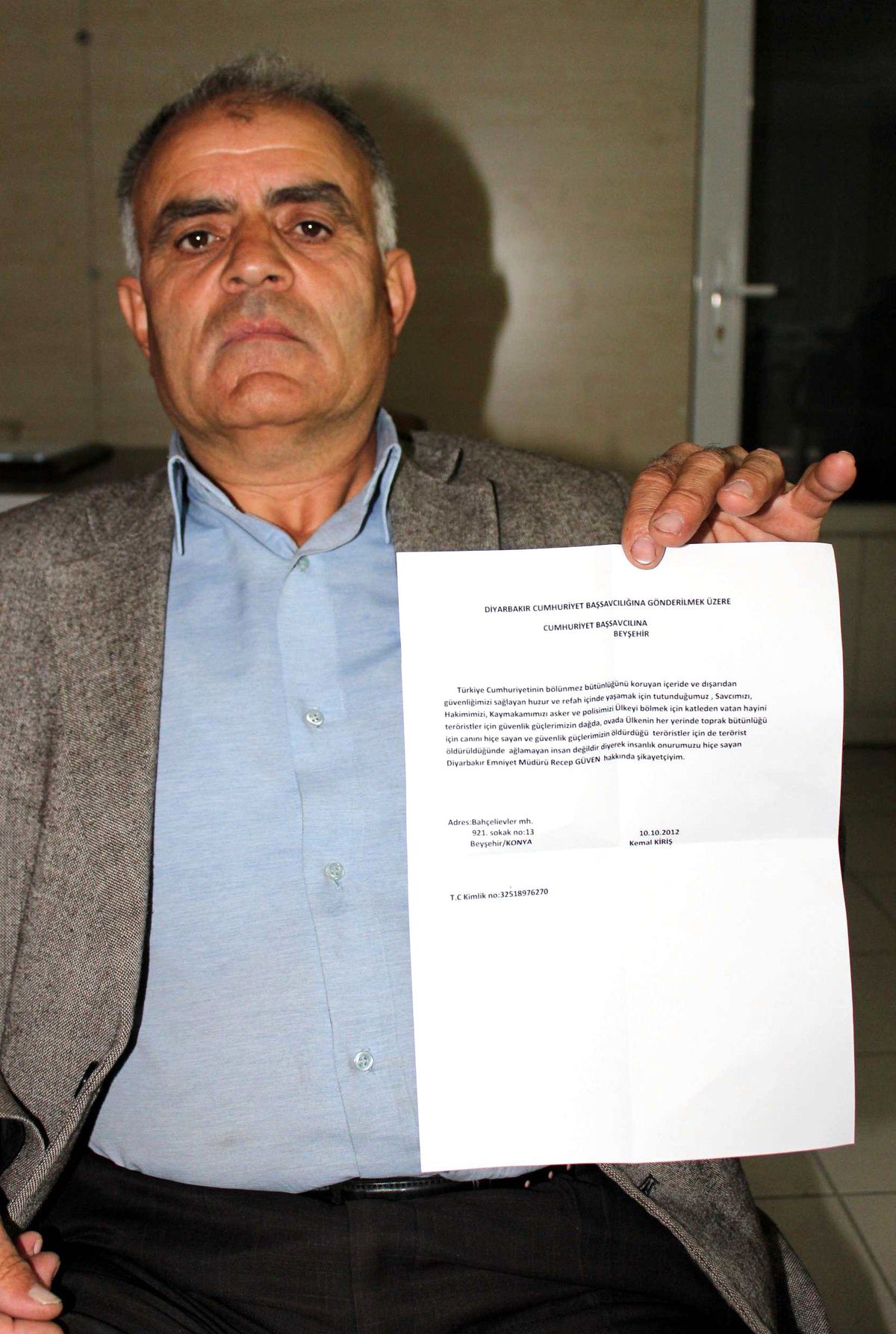 Beyşehirli İşadamından Emniyet Müdürü Güven Hakkında Suç Duyurusu