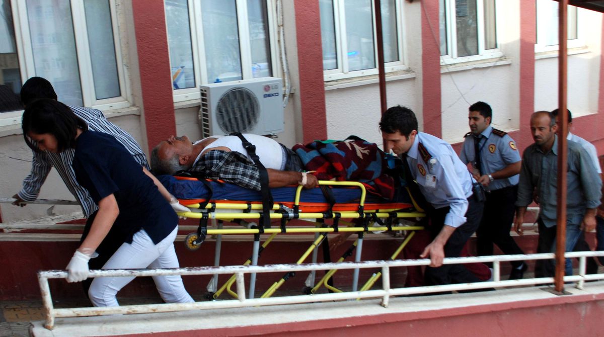Biçerdövere Ayağını Kaptırdı