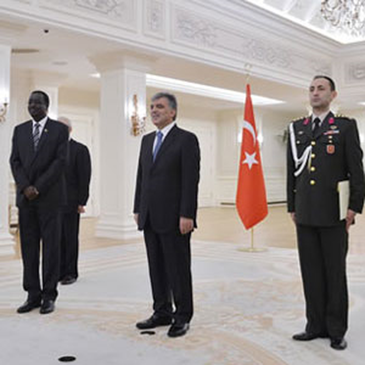 Cumhurbaşkanı Gül, Güney Sudan Büyükelçisi Gai Yoh\'u Kabul Etti