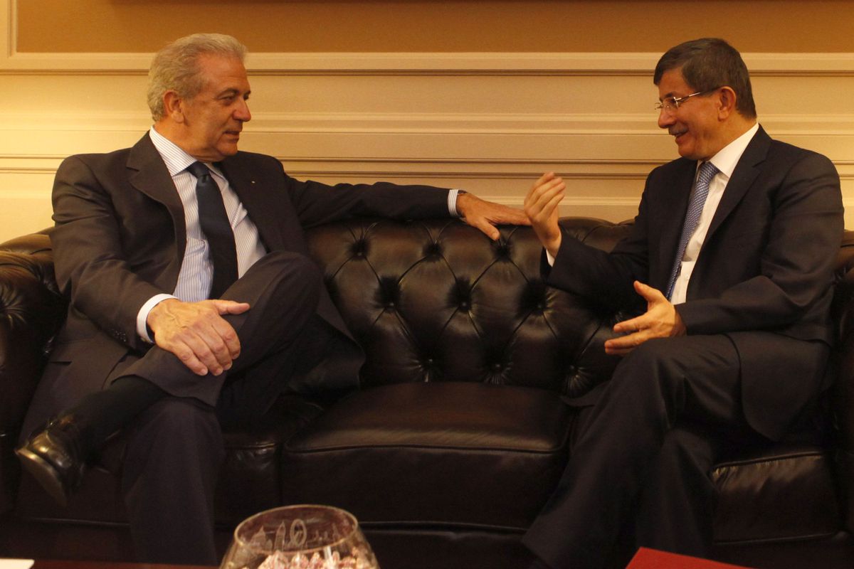 Davutoğlu-Avramopulos Ortak Basın Toplantısı