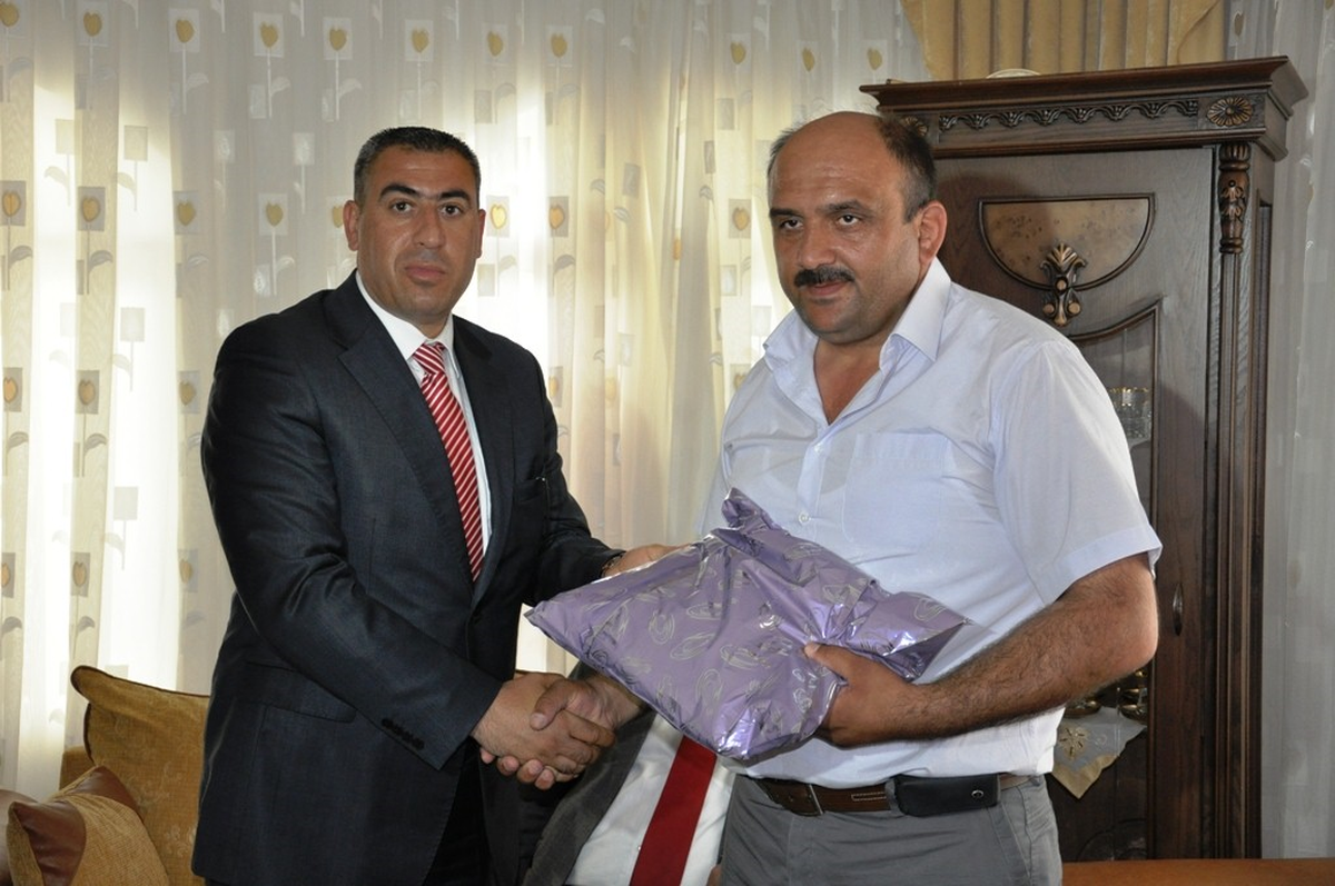 Dünya İkincisi Güreşçi Ramazan Topal\'a Geçmiş Olsun Dilekleri