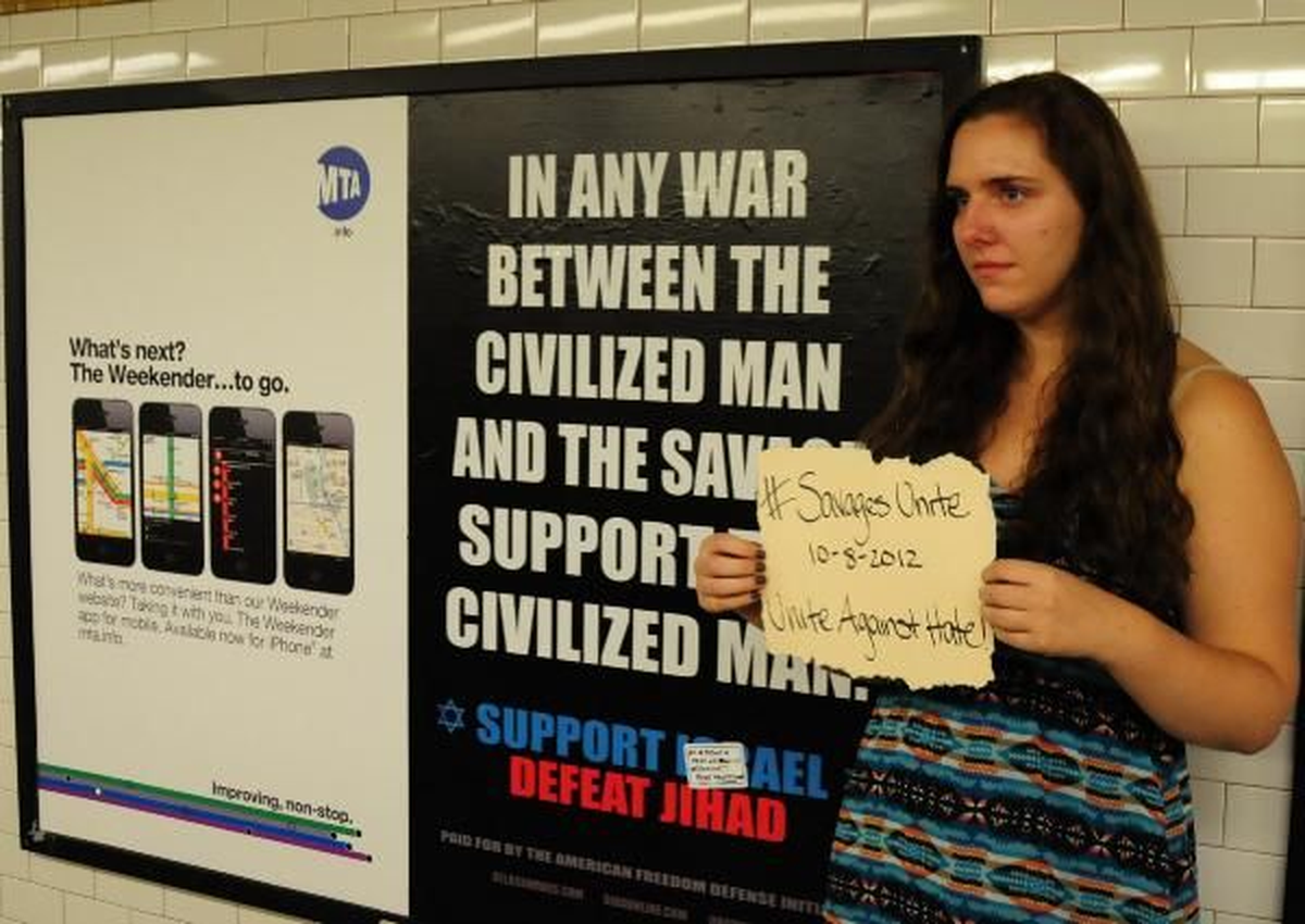 İslam Karşıtı Reklam Washıngton Metrolarında