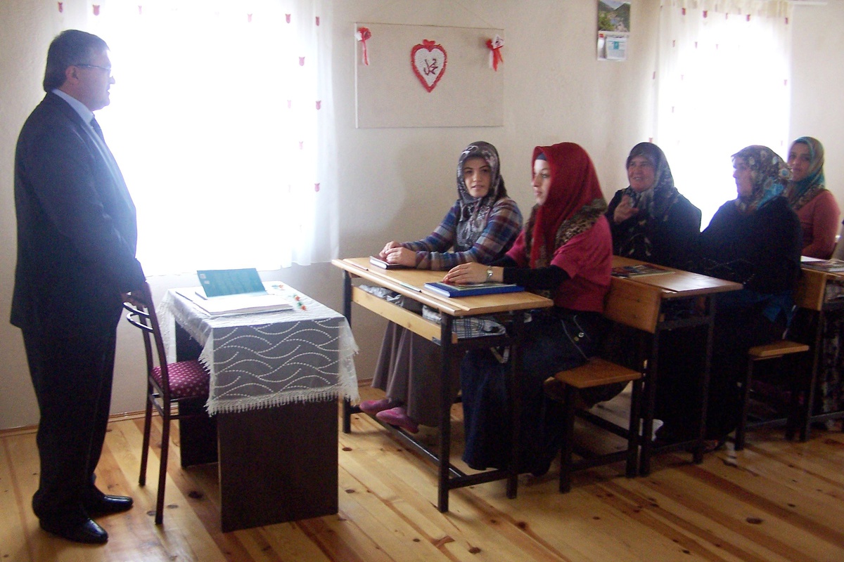 Müftü Erkan\'dan Kur\'an Kurslarına Ziyaret