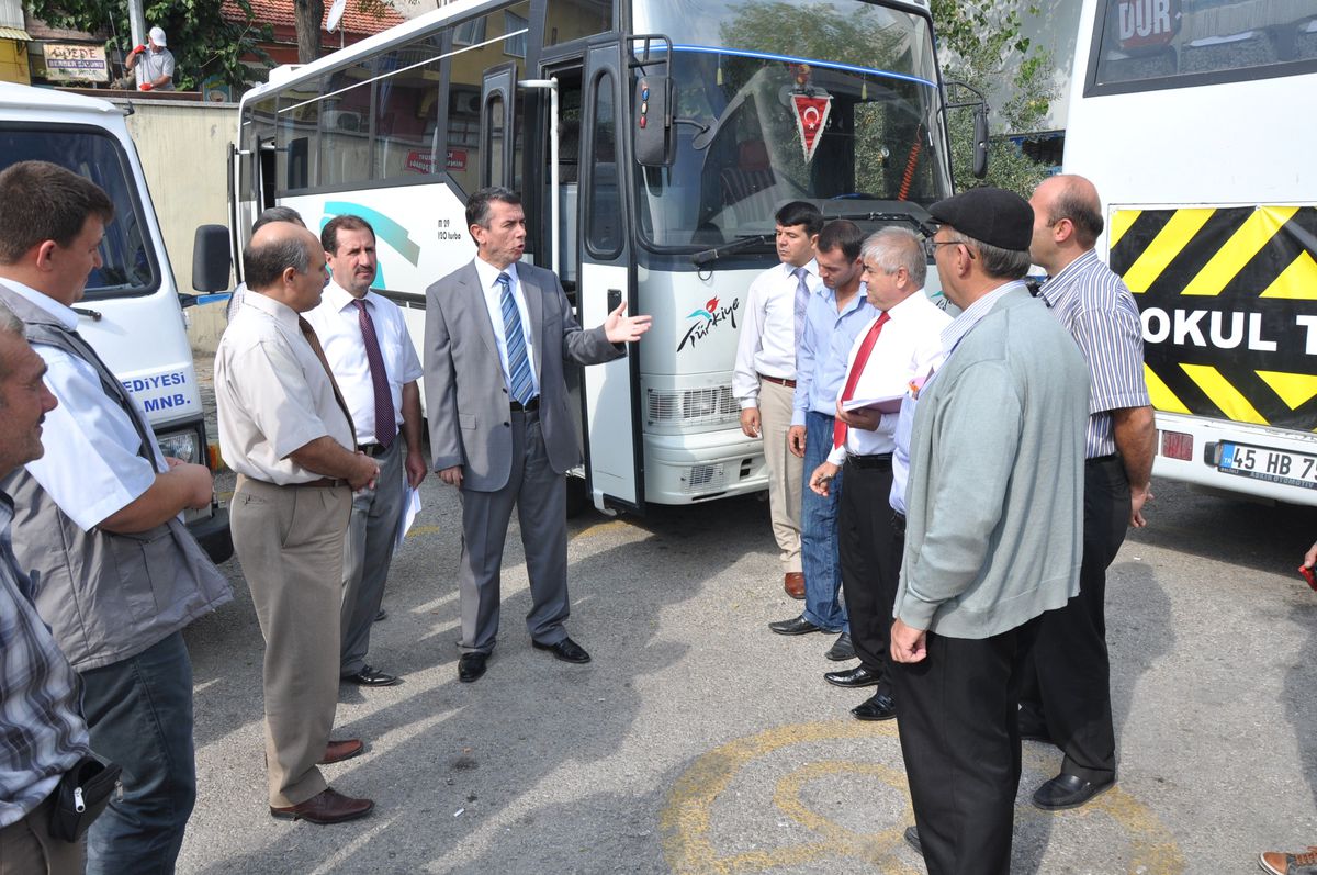 Okul Servis Araçları Denetlendi