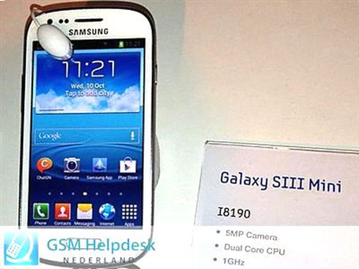 Ve karşınızda Galaxy S3 Mini!