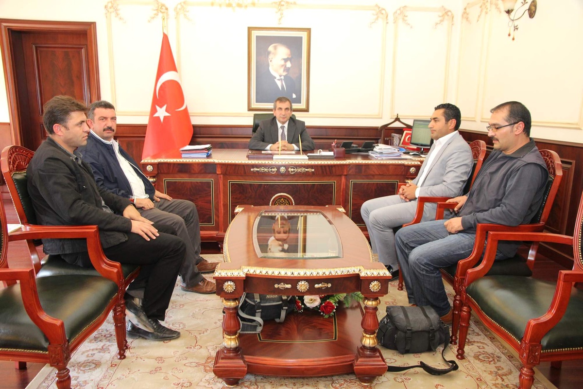 Yozgat\'ta Haber Ajansı Temsilcileri Vali Yazıcı\'yı Ziyaret Etti