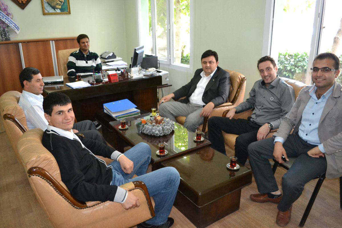 AK Parti Yönetimi Yeni Orman İşletme Şefini Ziyaret Etti