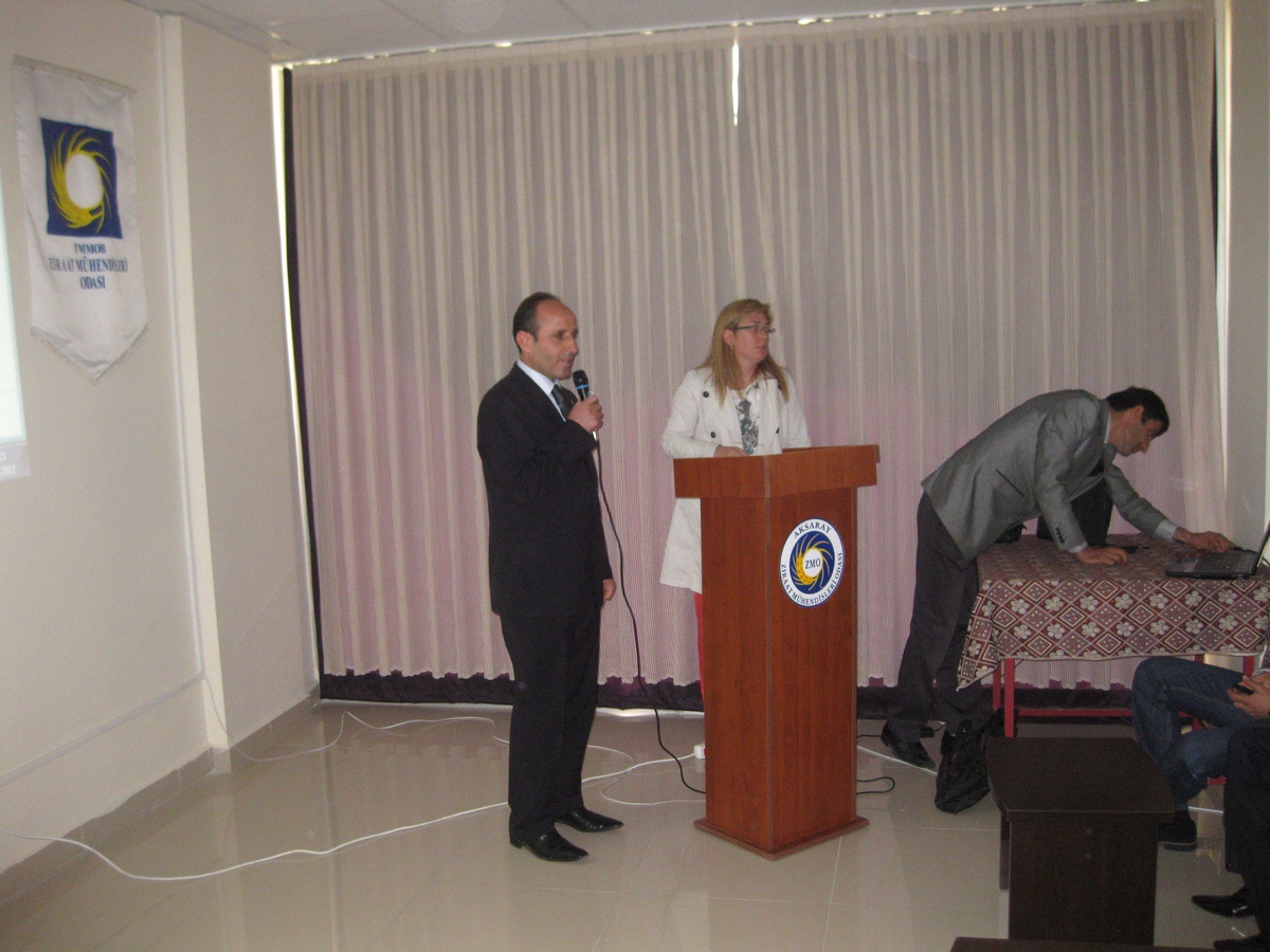 Aksaray\'da Ziraat Mühendislerine Eğitim Semineri