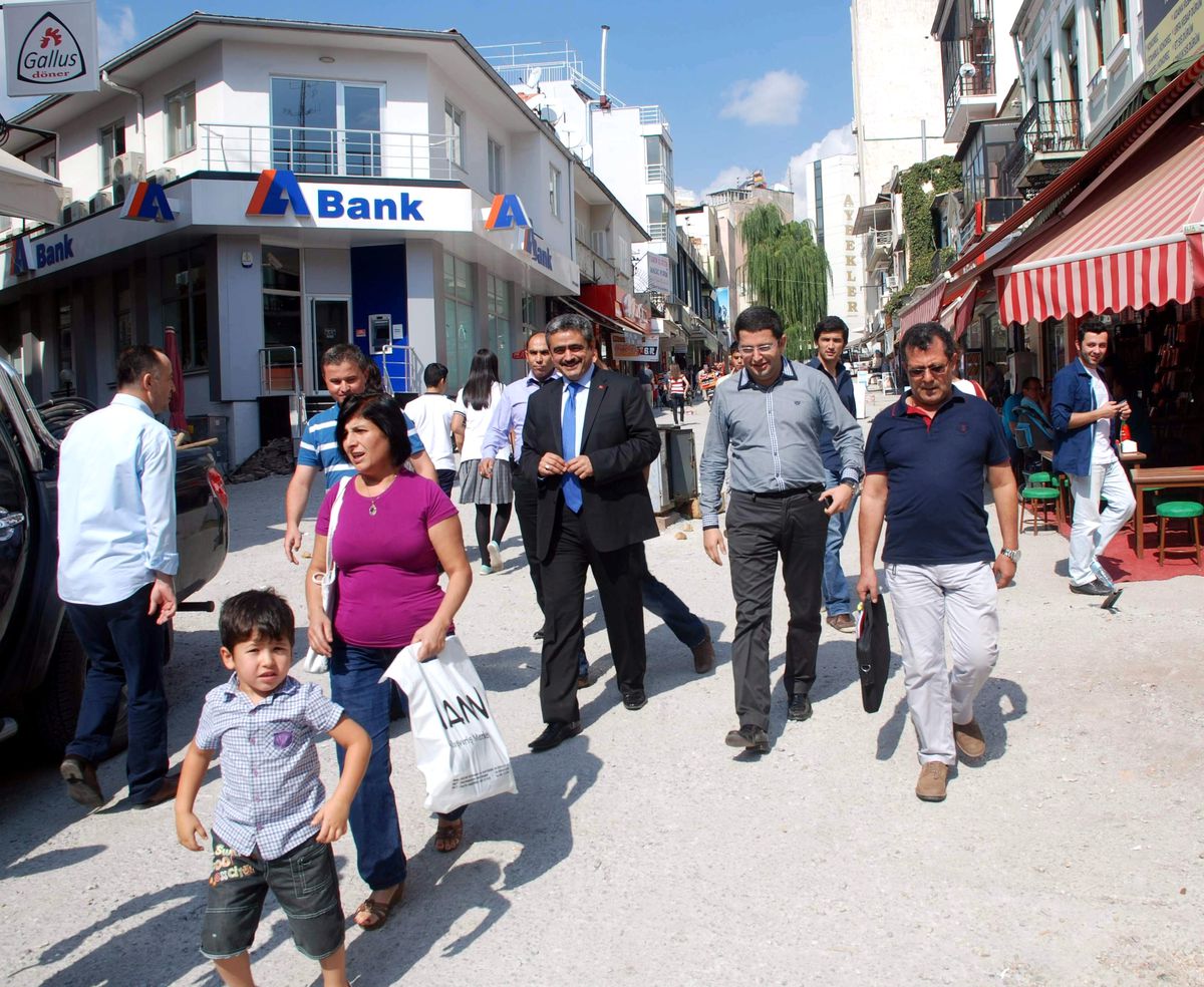 Başkan Alıcık Aydın Sokaklarında
