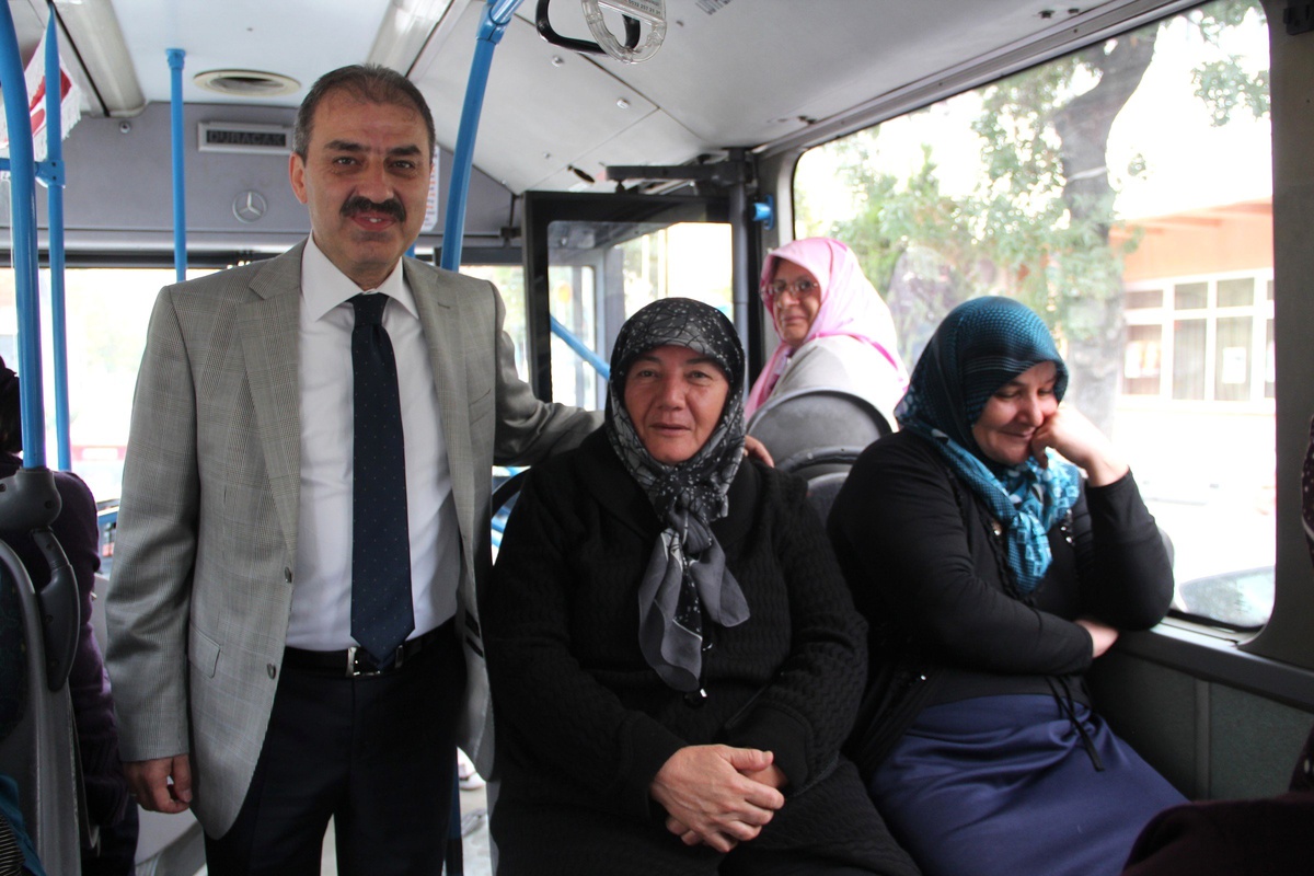 Çankırı Belediyesi\'nden Yaşlılara Kaplıca Hizmeti