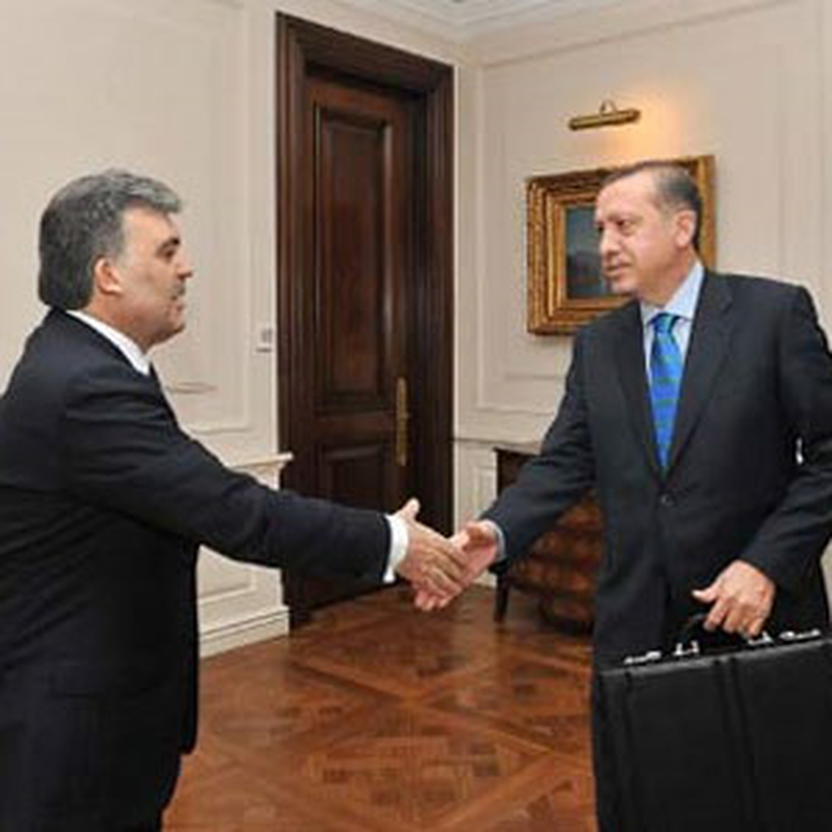 Cumhurbaşkanı Gül Başbakan Erdoğan\'ı Kabul Etti