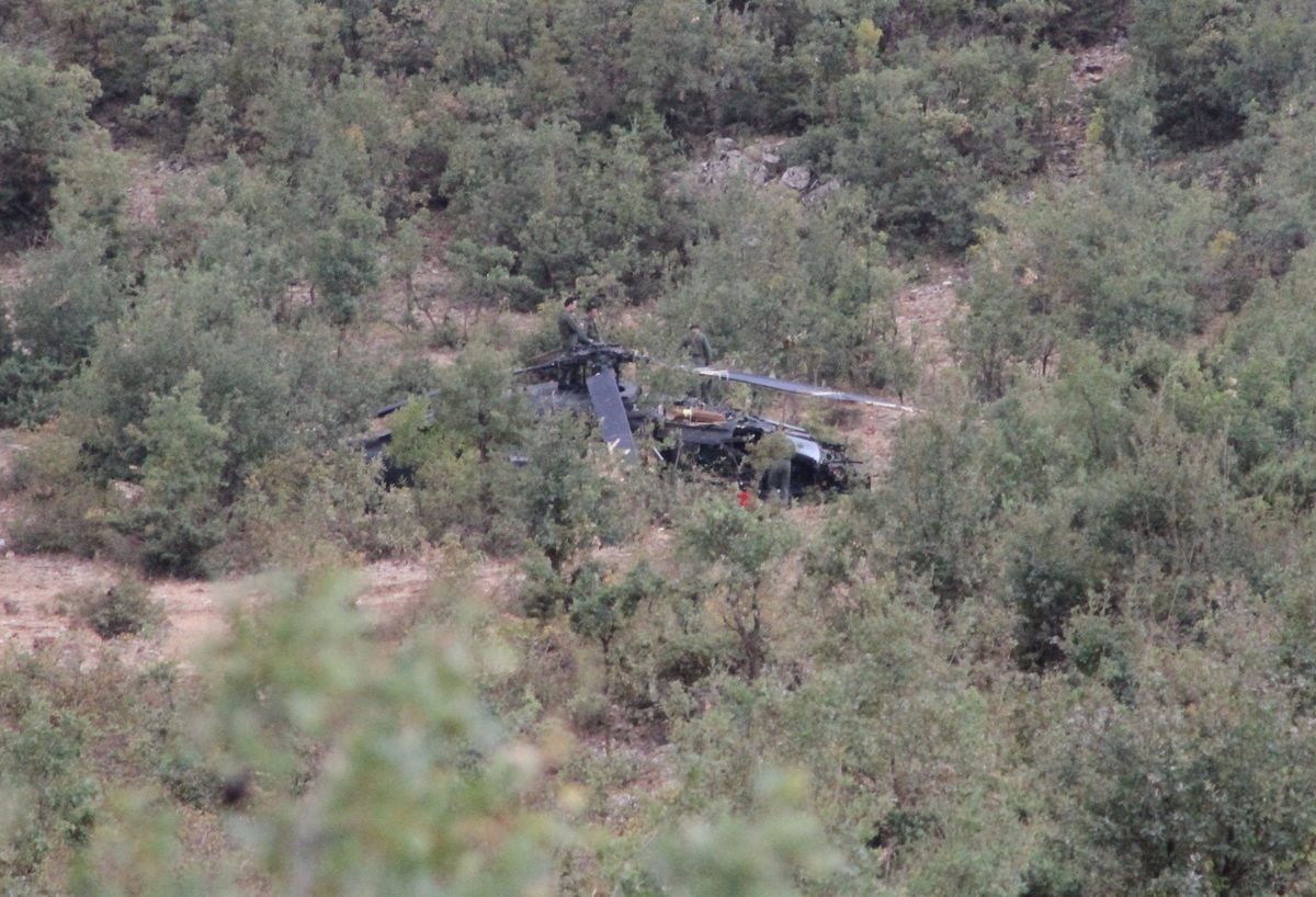 Diyarbakır\'da Helikopter Kazası