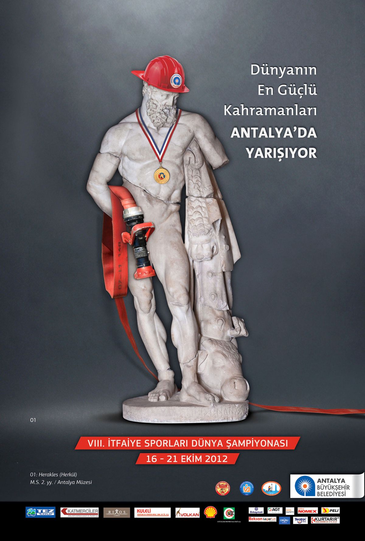 Dünya İtfaiyecileri Antalya\'da Buluşuyor