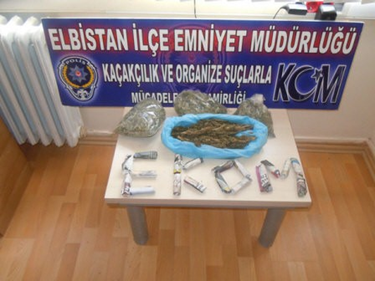 Elbistan\'da Uyuşturucu Operasyonu