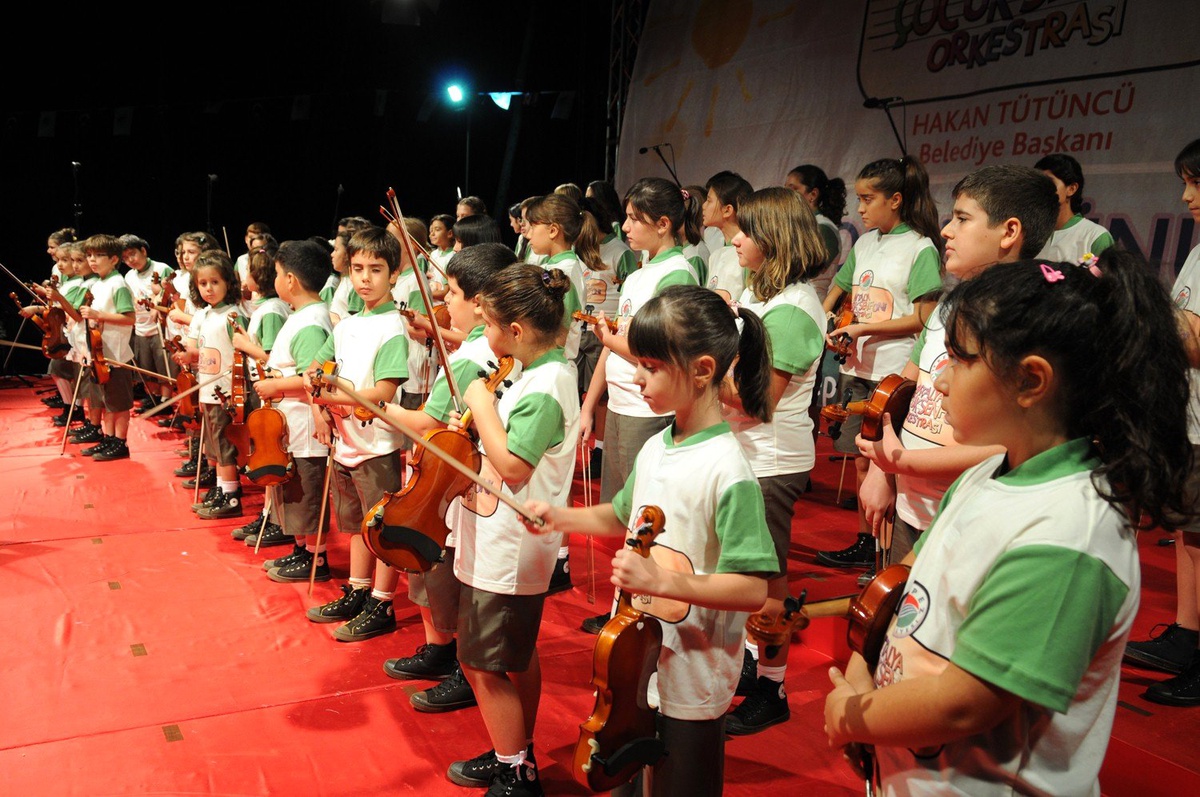 Kepez Çocuk Senfoni Orkestrası Konser İçin Hazır