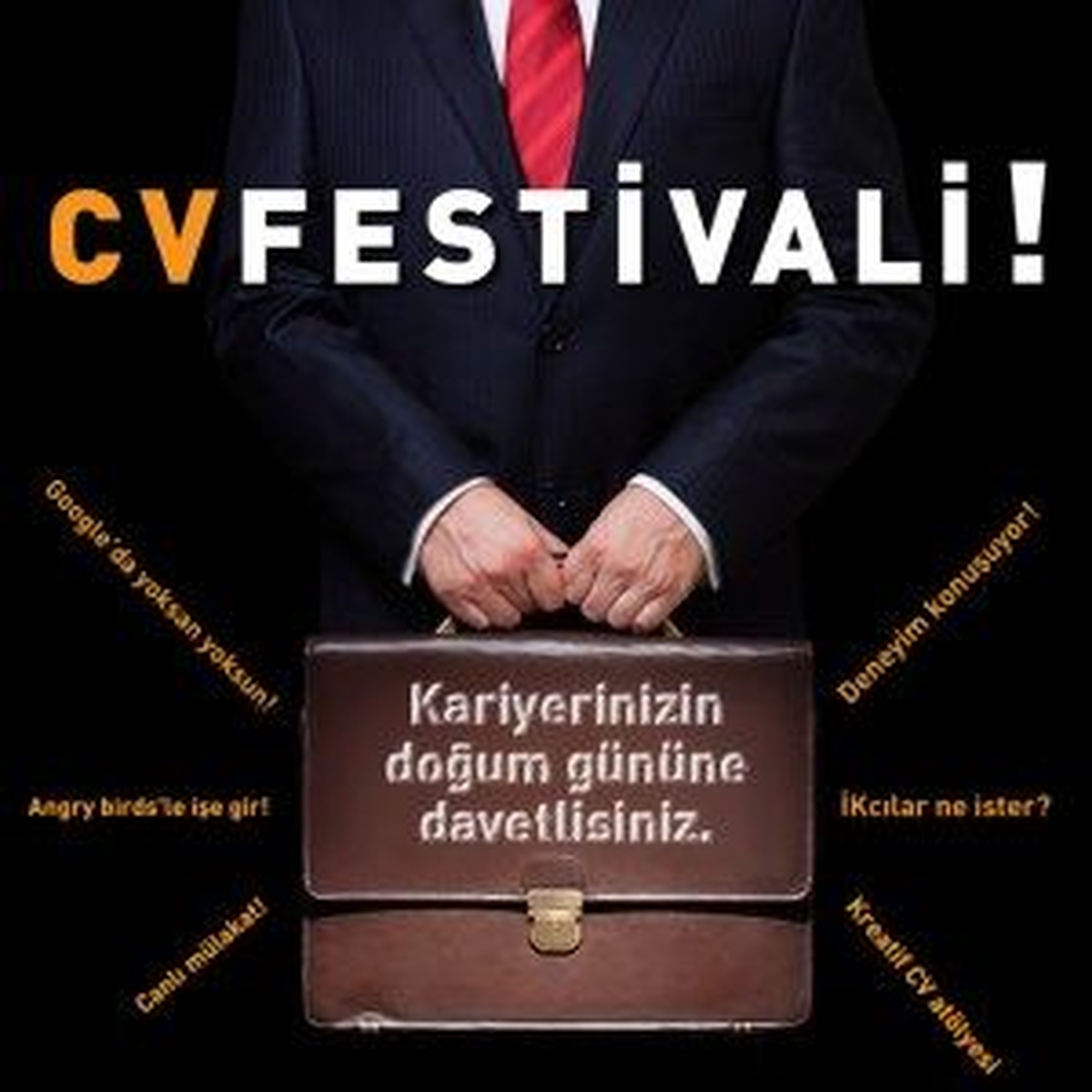 Türkiye\'nin ilk CV Festivali Cumartesi Günü!