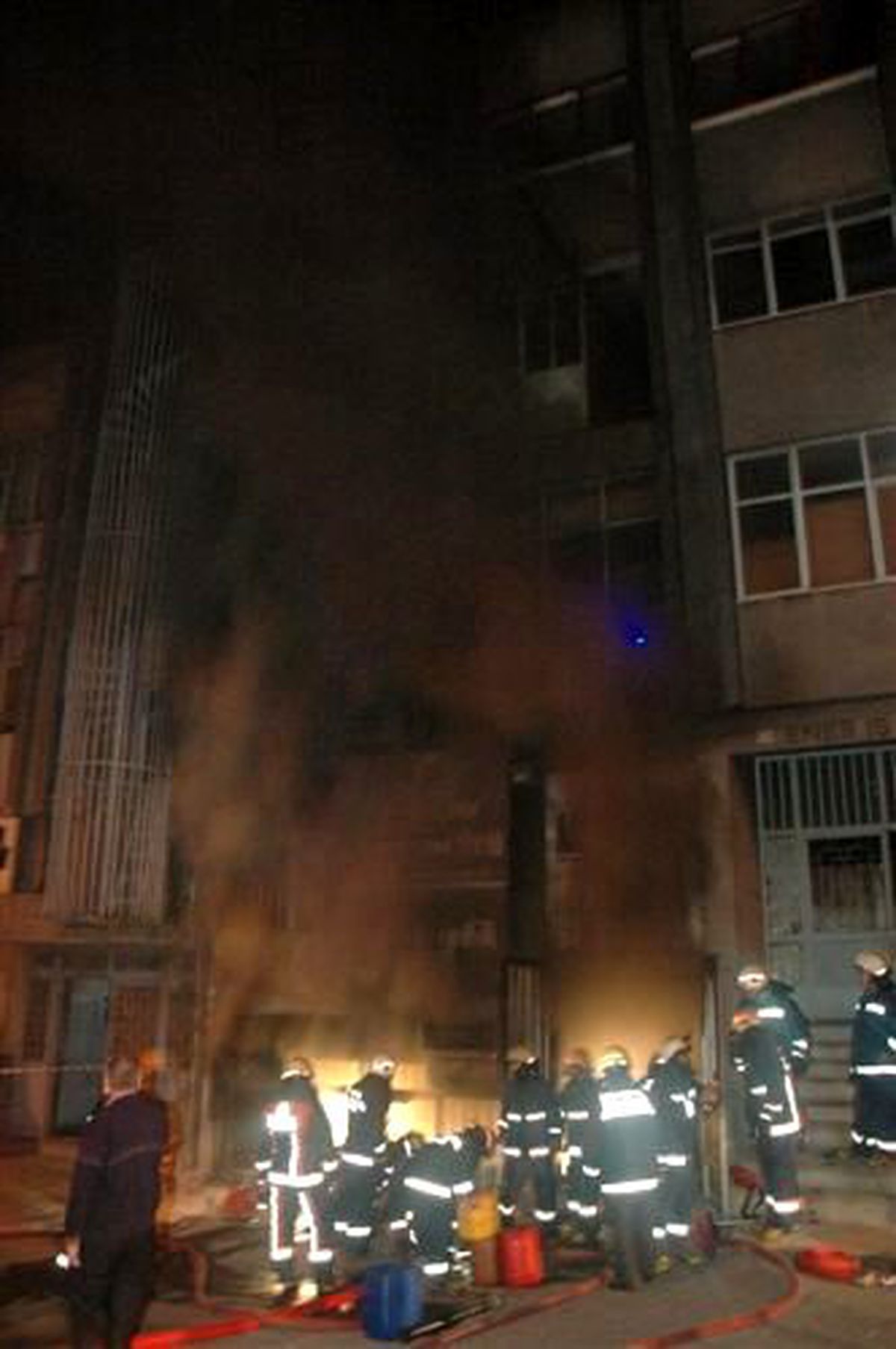 Ütü İmalathanesinde Yangın