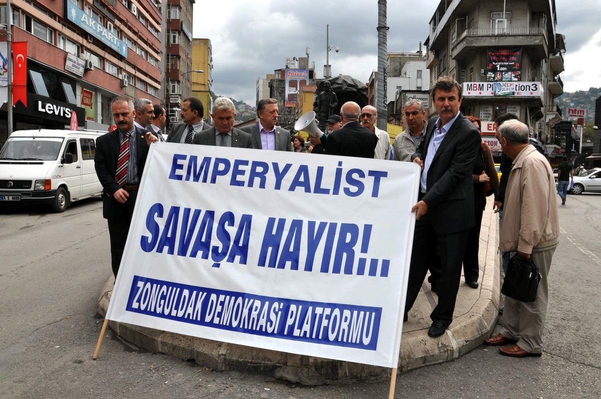 Zonguldak Demokrasi Platformu Barış İstedi