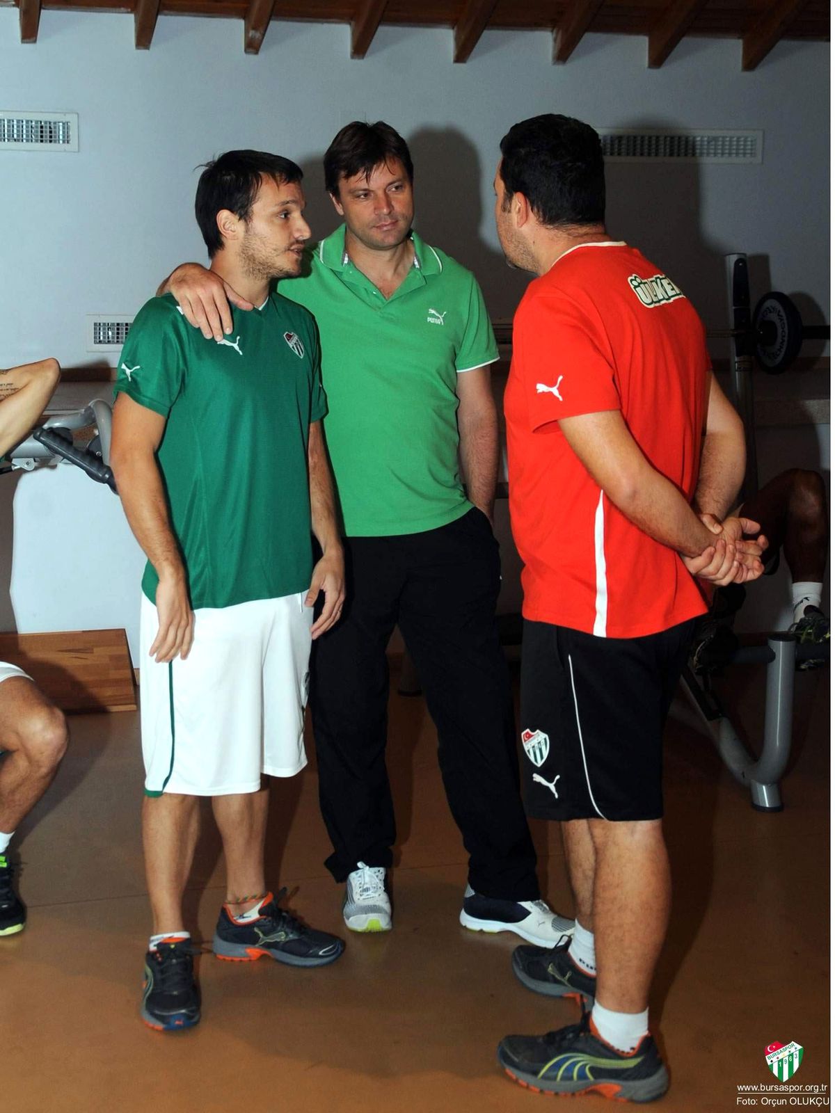 Bursaspor Salonda Çalıştı