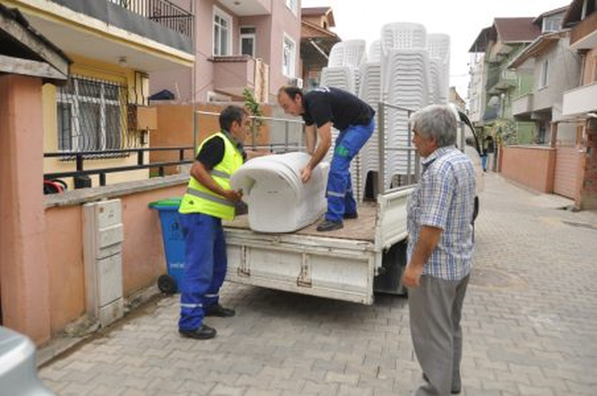 Cemiyetlere Masa Sandalye Desteği