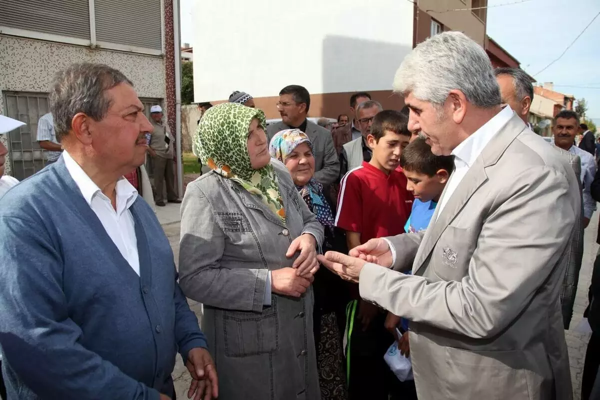Odunpazarı Belediye Başkanı Burhan Sakallı 71 Evleri Ziyaret Etti