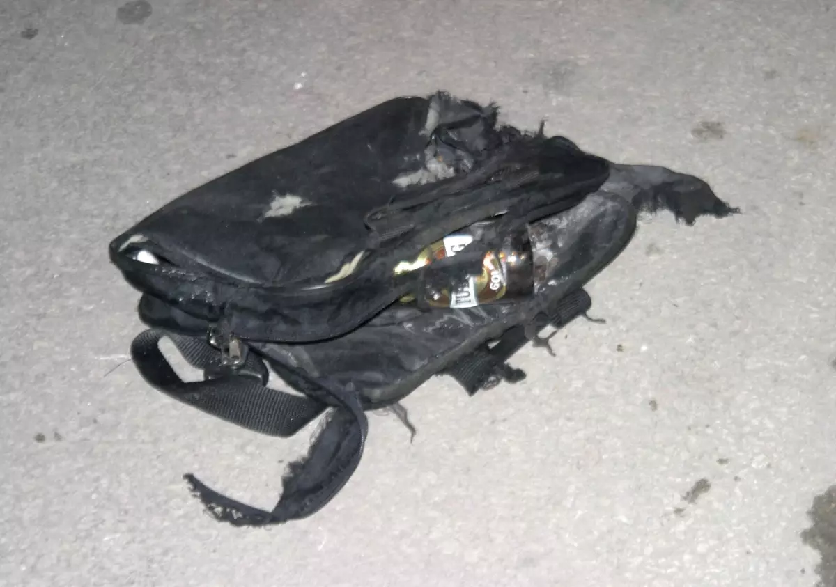 Orduevi Önünde Şüpheli Çanta