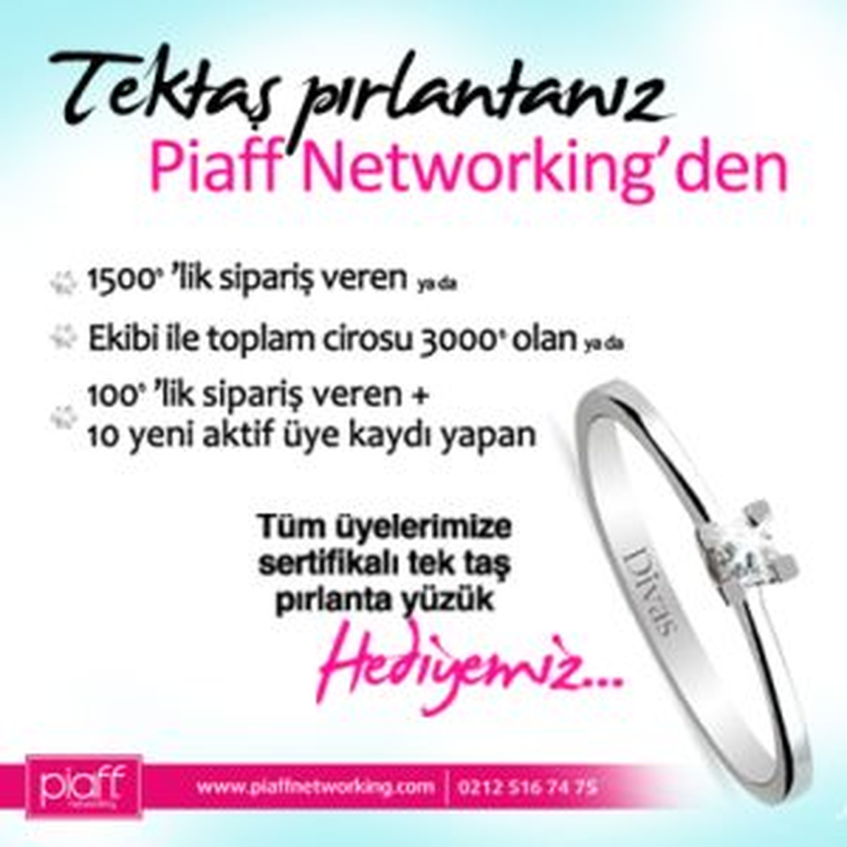 Tüm Hanımlar Tek Taş Pırlanta Sahibi Oluyor