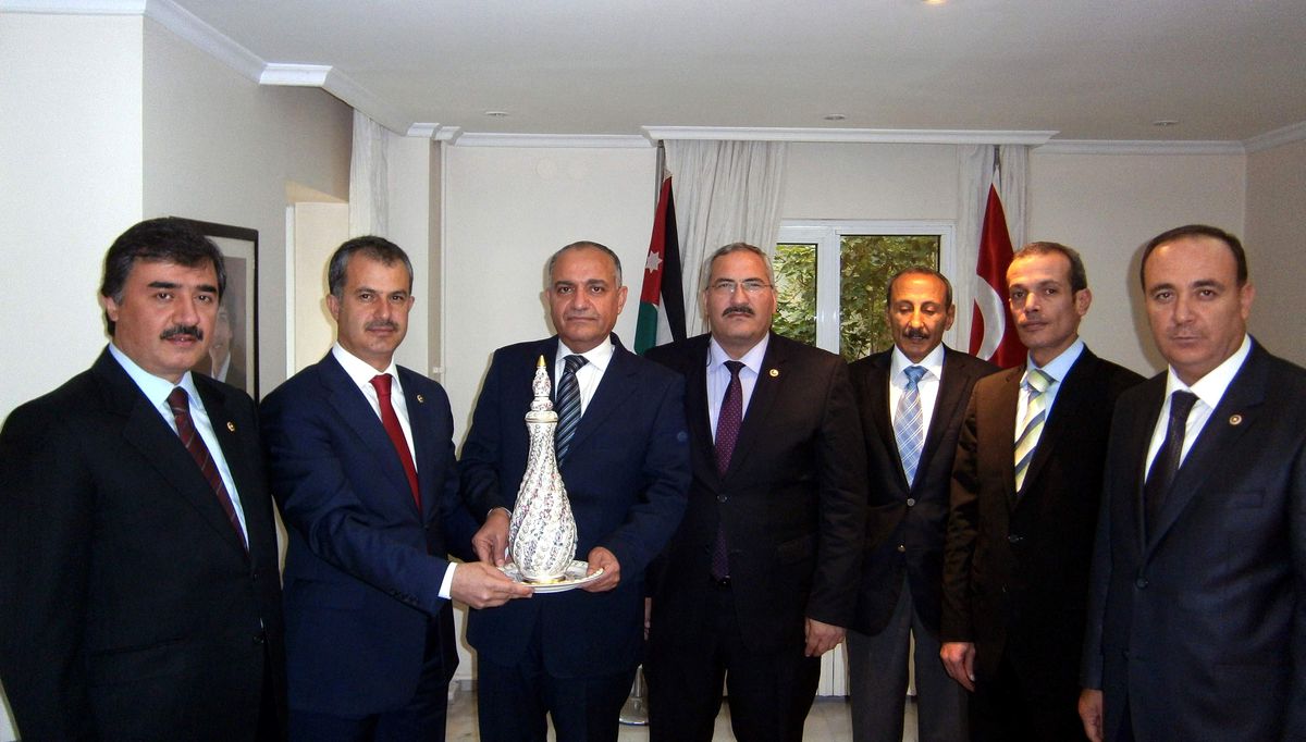 Ürdün Parlamentolar Arası Dostluk Grubu\'ndan Büyükelçiye Ziyaret