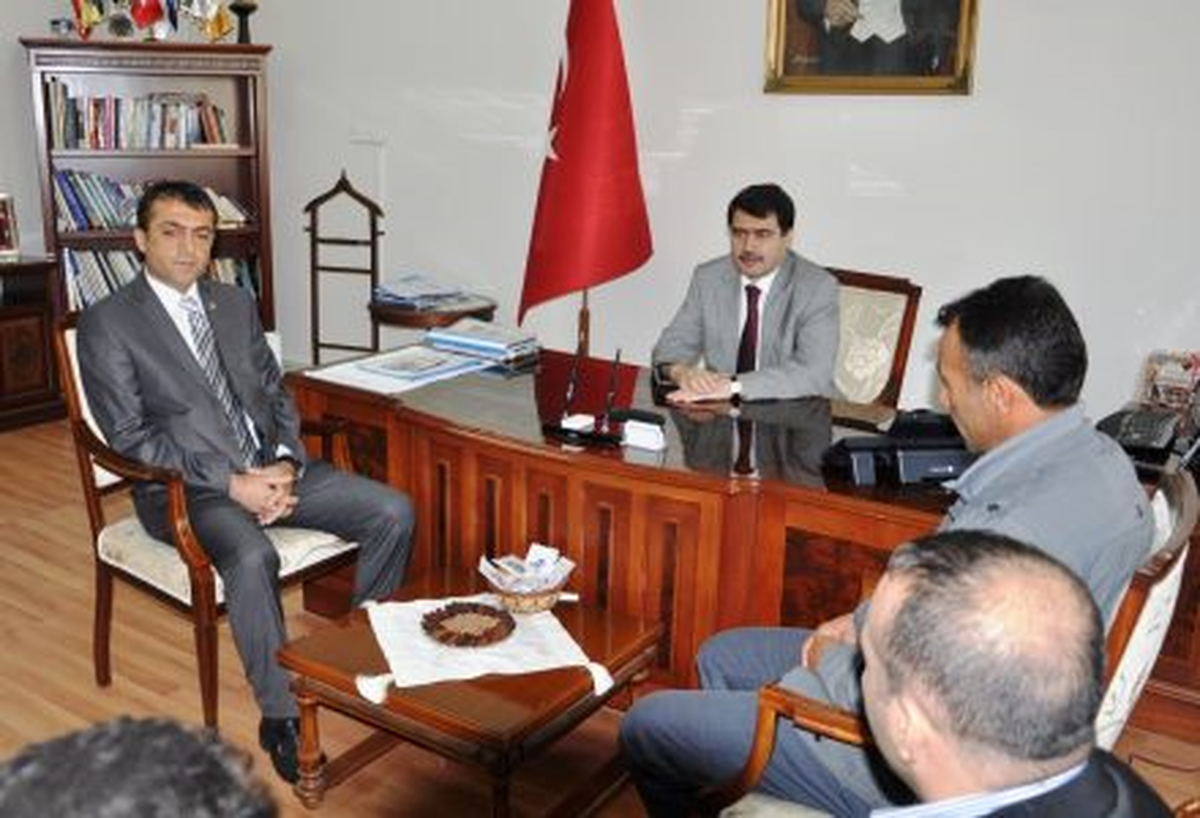 Vasip Şahin\'e Hayırlı Olsun Ziyareti