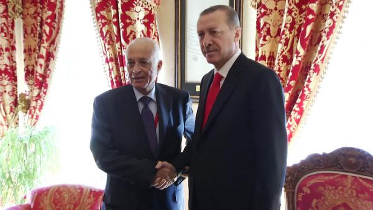 Başbakan Erdoğan, Arap Birliği Genel Sekreteri El-Arabi\'ni Kabul Etti