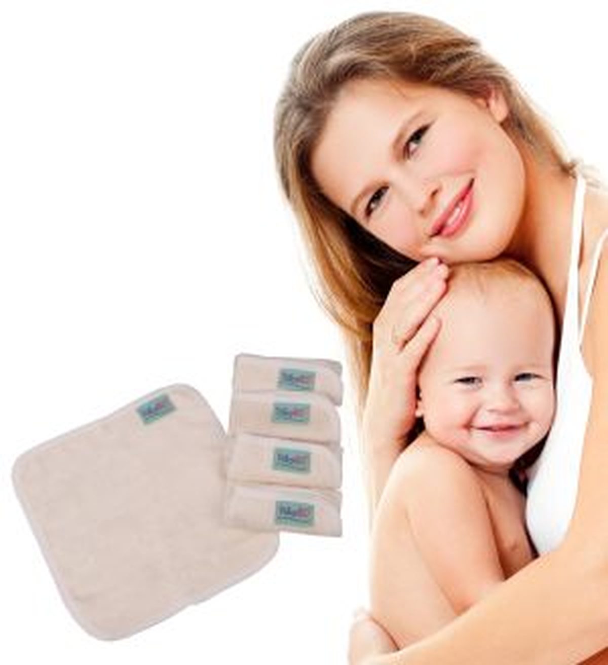 Bebeklere Yumuşacık Bambu Mini Havlular