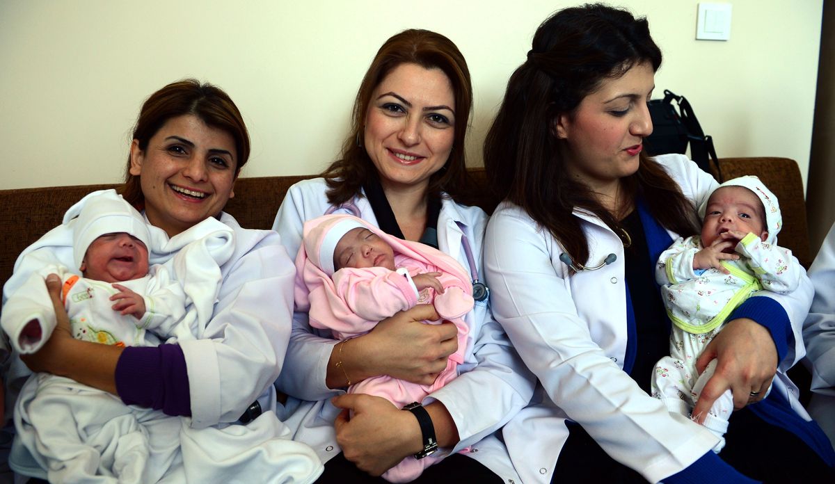 Beşizlerden Hayata Mucize Tutunuş