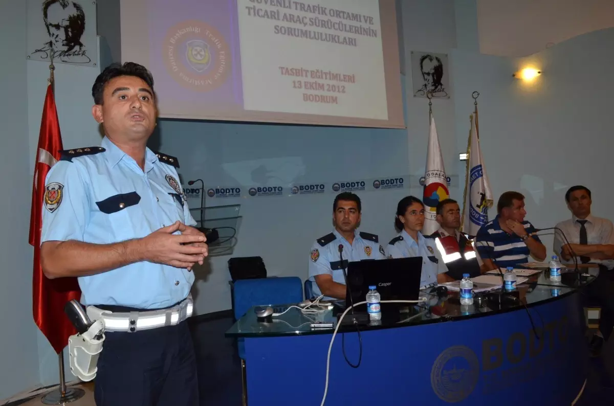 Bodrum\'lu Şoförlere Eğitim