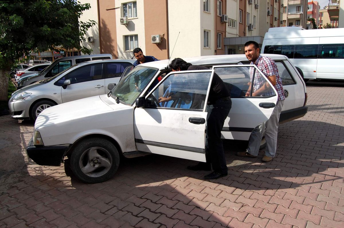 Gaziantep\'te Çalınan Otomobil Adıyaman\'da Bulundu