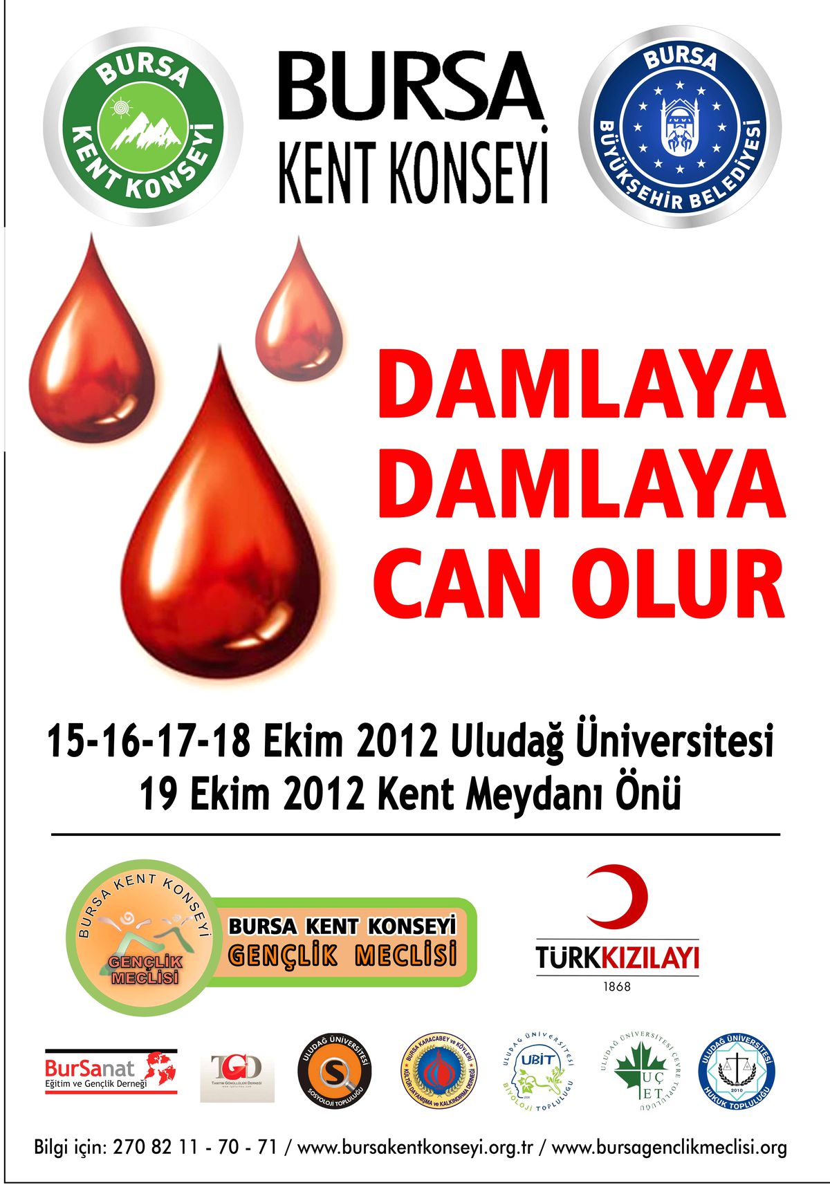 Gençlerden Kan Bağışına Çağrı