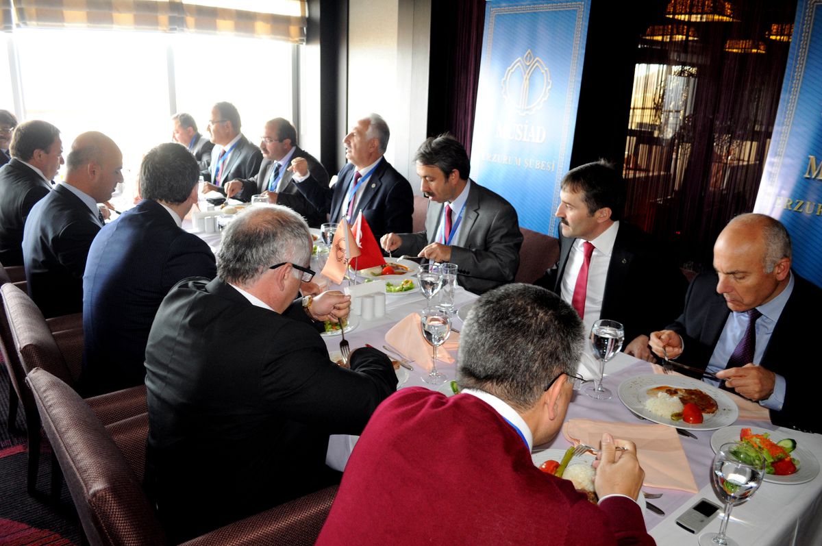Müsiad Esruc Heyetini Ağırladı