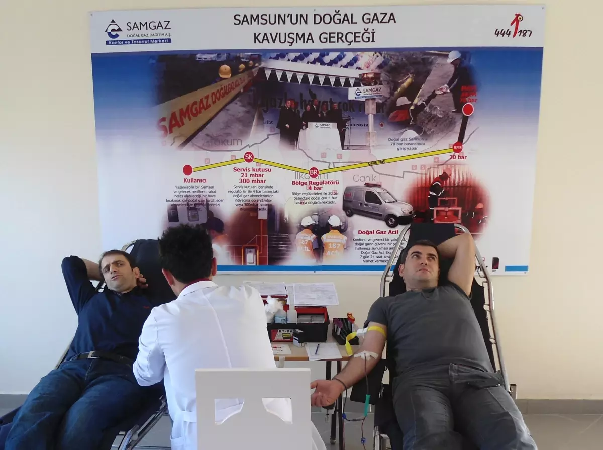 Samgaz'dan Geleneksel Kan Bağış