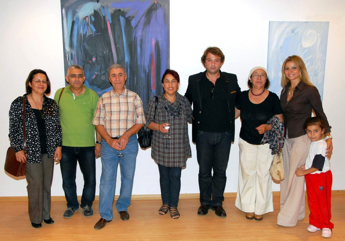 Sanko Sanat Galerisi\'nde Yağlı Boya Resim Sergisi