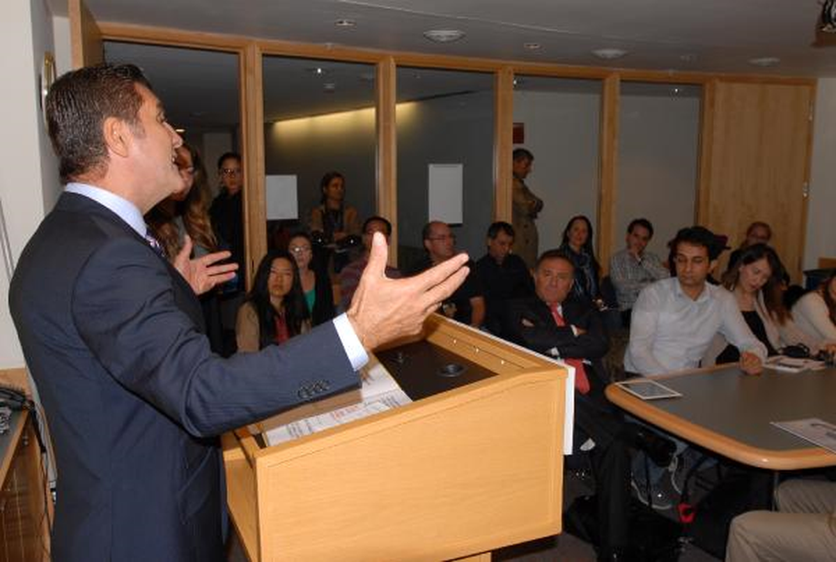 Sarıgül Harvard\'da Öğrencilerle Buluştu