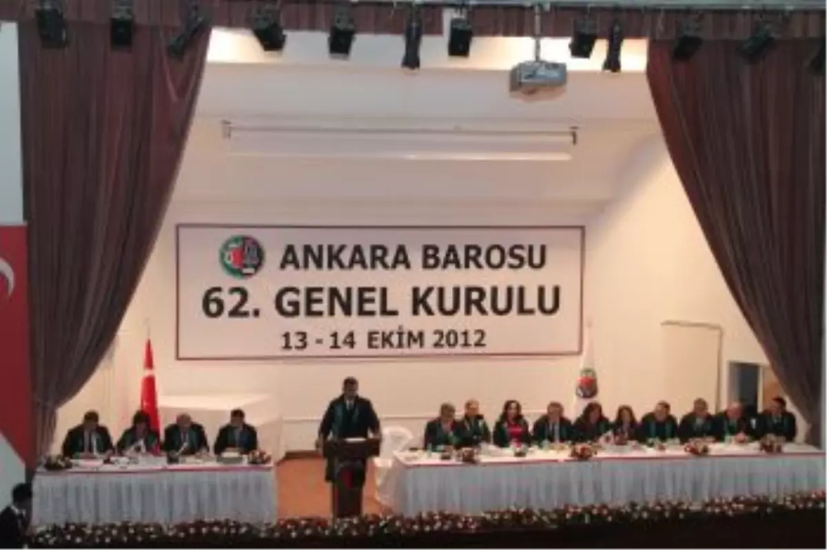 Ankara Barosu 62. Genel Kurulu