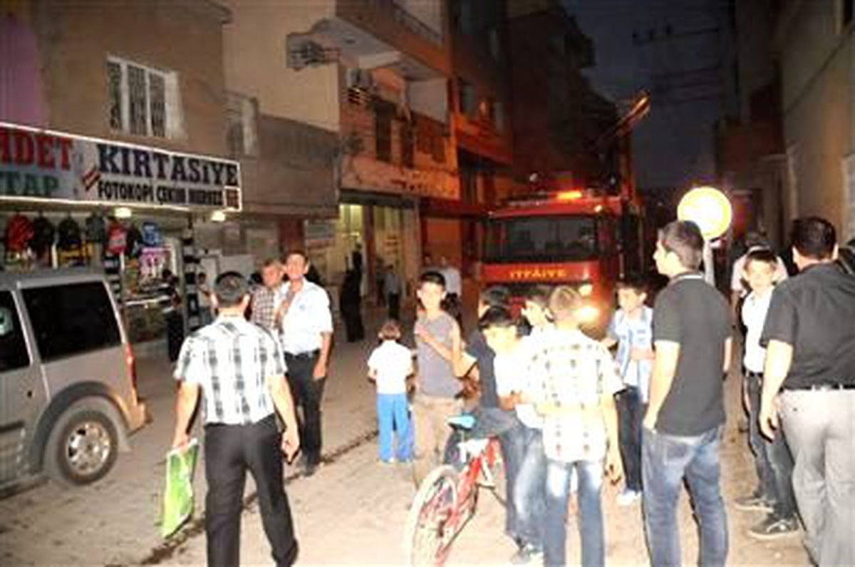 Cizre\'de Yangın Paniği