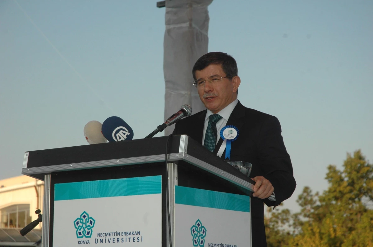 Dışişleri Bakanı Davutoğlu Konya\'da Açıklaması