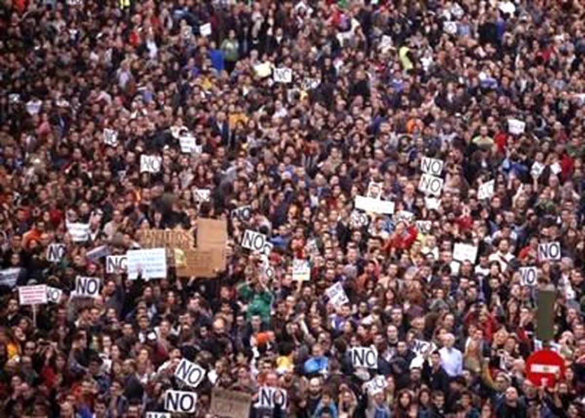 İspanya ve Portekiz\'de Protestolar Son Bulmuyor