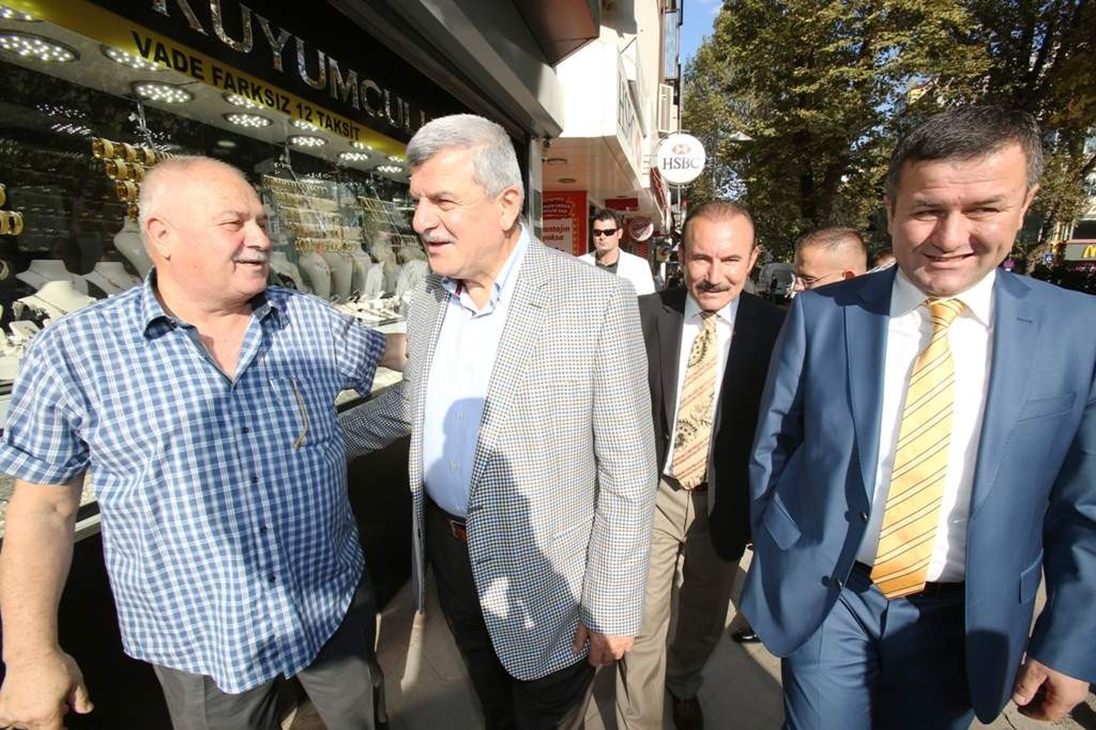 Karaosmanoğlu Esnaf Ziyaretinde