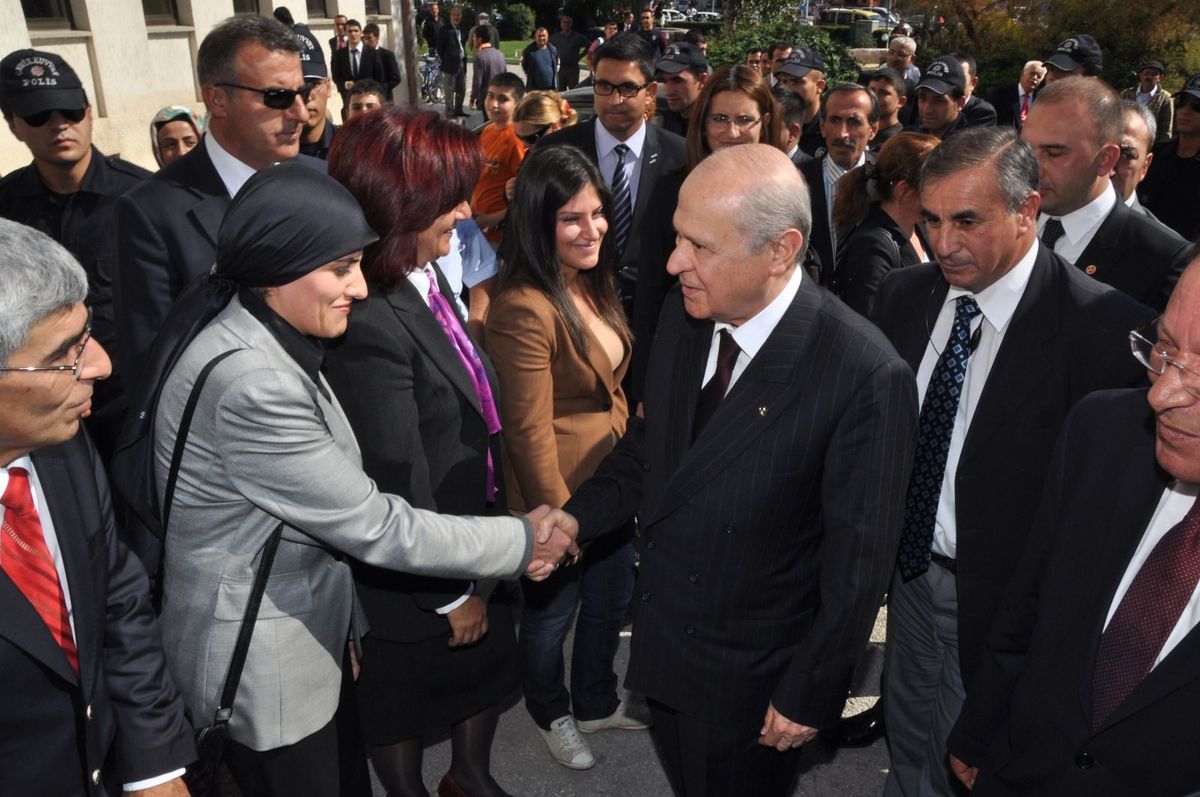 MHP Lideri Bahçeli, Konya\'da