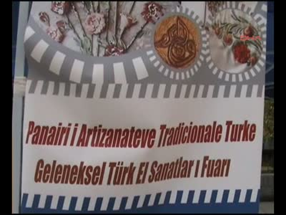 Priştinede Türk El Sanatları Fuarı