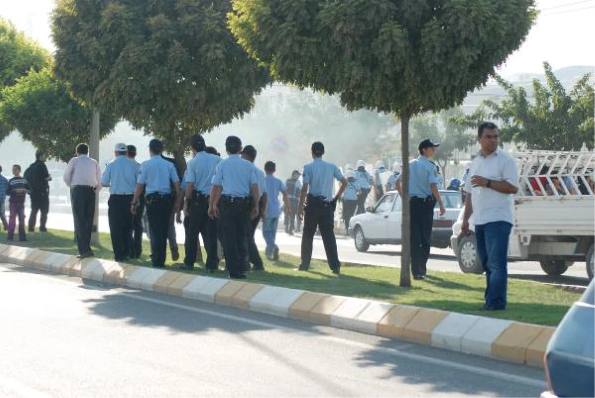 Şanlıurfa\'da Maç Yarıda Kaldı