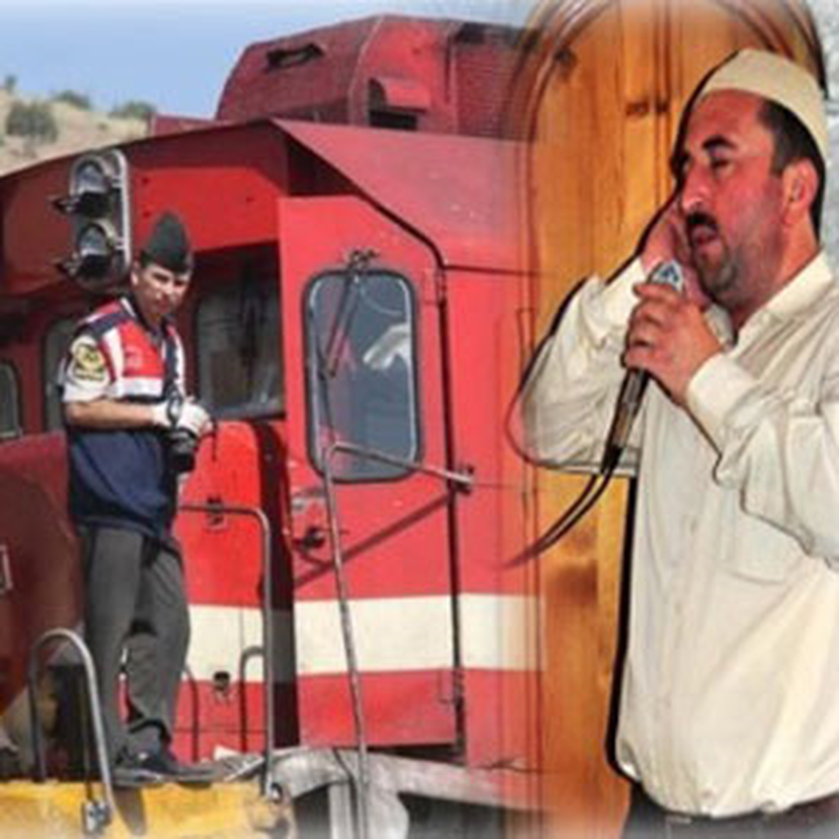 Tren Kazası Müezzini Cemaatinden Koparamadı