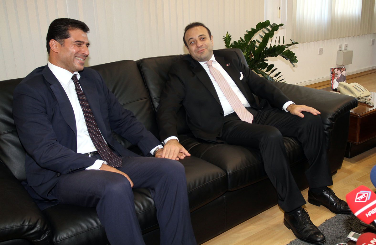 AB Bakanı Egemen Bağış KKTC\'de