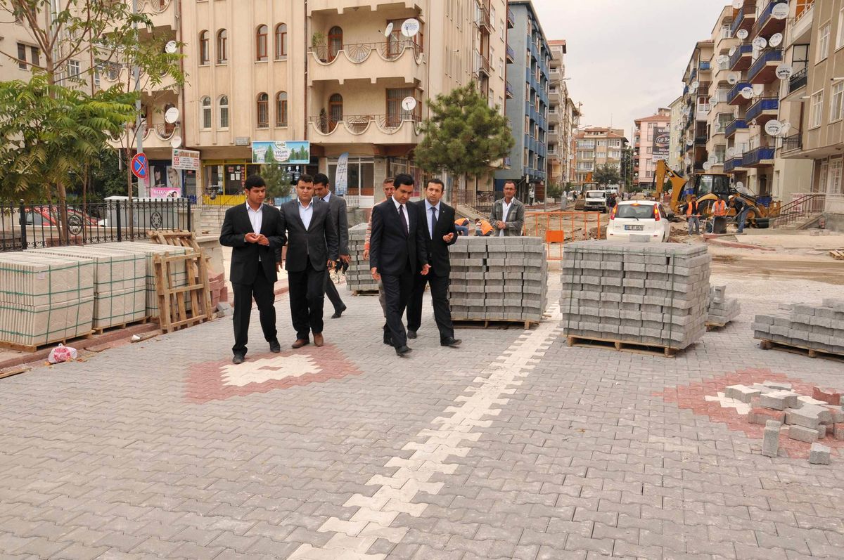 Kırşehir Belediye Başkanı, Çalışmaları Yerinde İnceledi